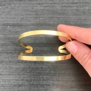 Hazel and Deene Nora Gold Tone Cuff